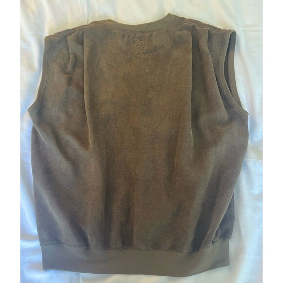 Zero Restriction Vest Men XL Black Button Up Golf Outerwear Savannah Golf Club - Picture 9 of 10